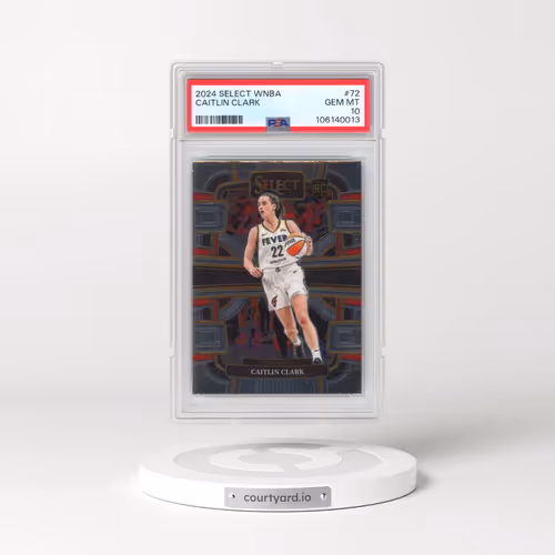 2024 Panini Select WNBA #72 Caitlin Clark (PSA 10 GEM MINT)