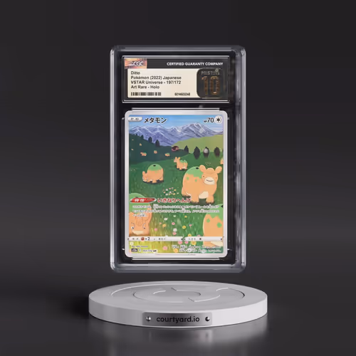 2022 VSTAR Universe #197/172 Ditto - Art Rare Holo (CGC 10 PRISTINE)