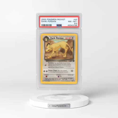 2000 Team Rocket #42 Dark Persian (PSA 8.5 NM-MT+)