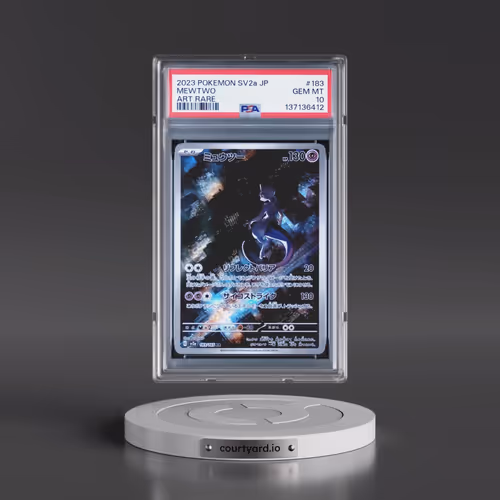 2023 Pokémon Sv2a-Pokémon 151 #183 Mewtwo - Art Rare (PSA 10 GEM MINT)