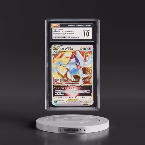 2022 Paradigm Trigger #080/098 Lugia VSTAR - Holo (CGC 10 GEM MINT)