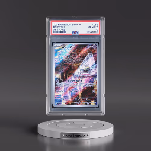 2023 Pokémon Sv1v-Violet EX #086 Drowzee - Art Rare (PSA 10 GEM MINT)