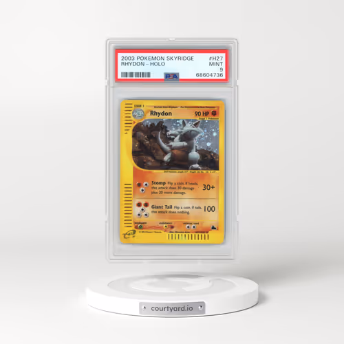 2003 Pokémon Skyridge #H27 Rhydon - Holo (PSA 9 MINT)