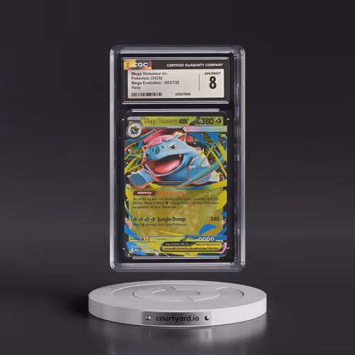 2025 Mega Evolution - MEG EN #003/132 Mega Venusaur ex - Holo (CGC 8 NM-MT)