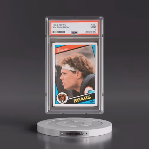 1984 Topps #227 Jim McMahon (PSA 9 MINT)