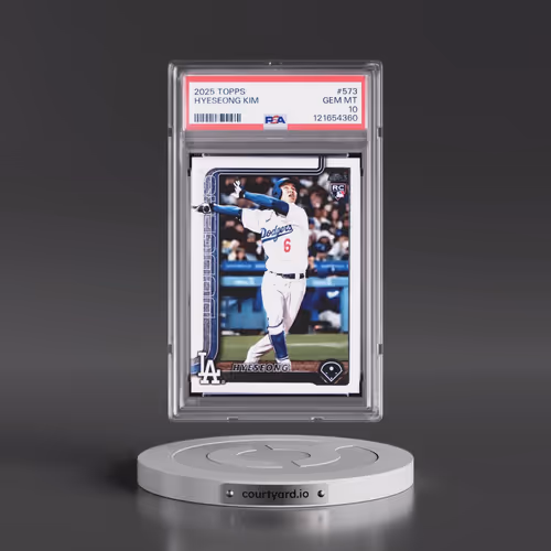 2025 Topps #573 Hyeseong Kim (PSA 10 GEM MINT)