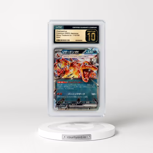 2023 Pokémon Sv4a-Shiny Treasure EX #115 Charizard EX - Holo (CGC 10 PRISTINE)