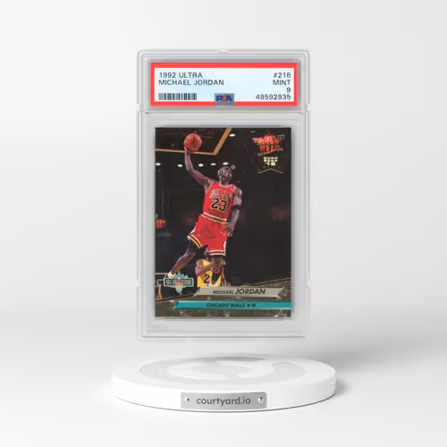 1992 Ultra #216 Michael Jordan (PSA 9 MINT)