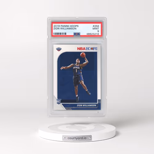 2019 Panini Hoops #258 Zion Williamson (PSA 9 MINT)