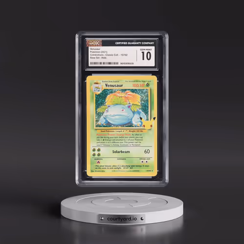 2021 Celebrations - Classic Collection #15/102 Venusaur - Base Set Holo (CGC 10 GEM MINT)