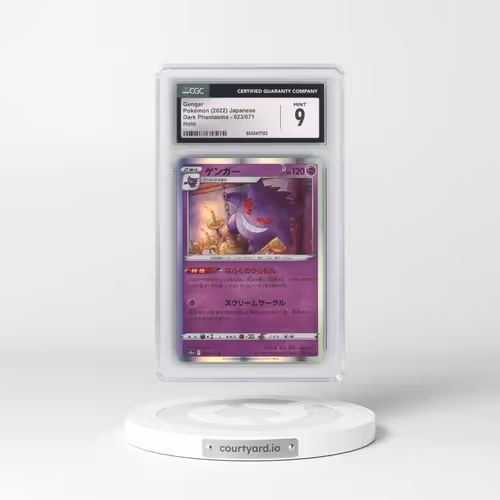 2021 Dark Phantasma #023/071 Gengar - Holo (CGC 9 MINT)