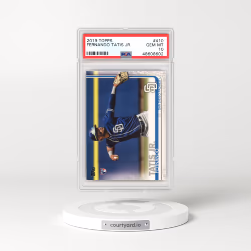 2019 Topps #410 Fernando Tatis Jr. (PSA 10 GEM MINT)