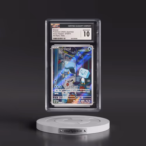 2023 Pokémon Sv2p-Snow Hazard #074 Eiscue - Art Rare (CGC 10 GEM MINT)