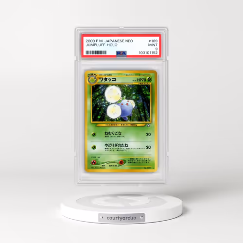 2000 Pokémon Neo #189 Jumpluff - Holo (PSA 9 MINT)