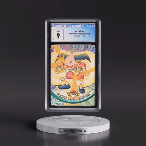 2000 Series 3 (Oval Nintendo Seal) #122 Mr. Mime (CGC 9 MINT)