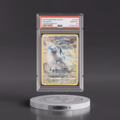 2023 Pokémon Sword and Shield Crown Zenith #GG16 Absol - Full Art (PSA 10 GEM MINT)