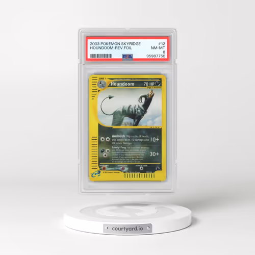 2003 Pokémon Skyridge #12 Houndoom - Reverse Foil (PSA 8 NM-MT)