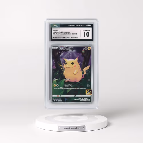 2021 25th Anniversary Collection #001/028 Pikachu - Holo (CGC 10 GEM MINT)