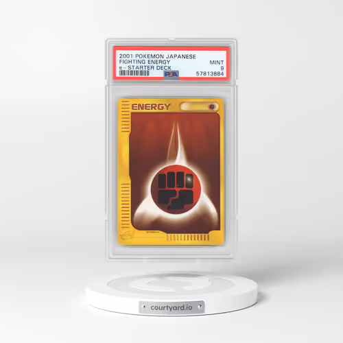 2002 Japanese McDonald's Collection Fighting Energy (PSA 9 MINT)