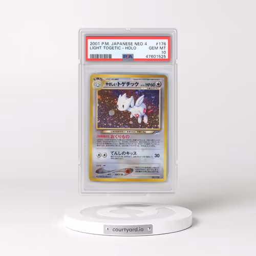 2001 Pokémon Neo 4 #176 Light Togetic - Holo (PSA 10 GEM MINT)