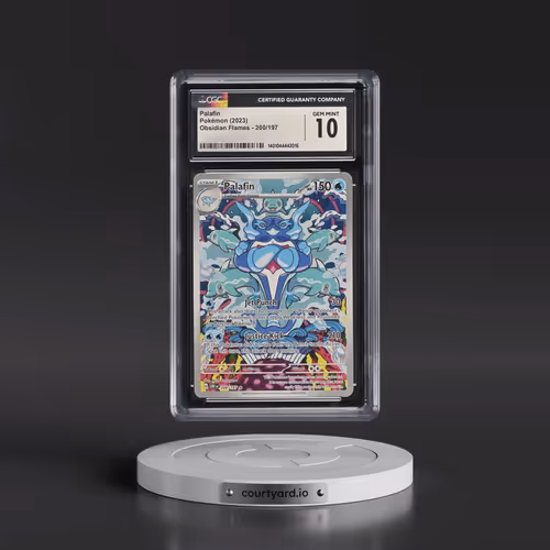 2023 Pokémon Obf EN-Obsidian Flames #200 Palafin - Illustration Rare (CGC 10 GEM MINT)