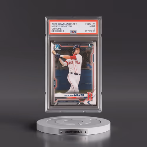 2021 Bowman Draft #BDC174 Marcelo Mayer - Chrome (PSA 9 MINT)