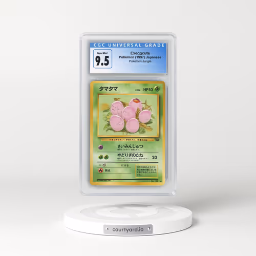 1997 Pokémon Jungle #102 Exeggcute (CGC 10 GEM MINT)