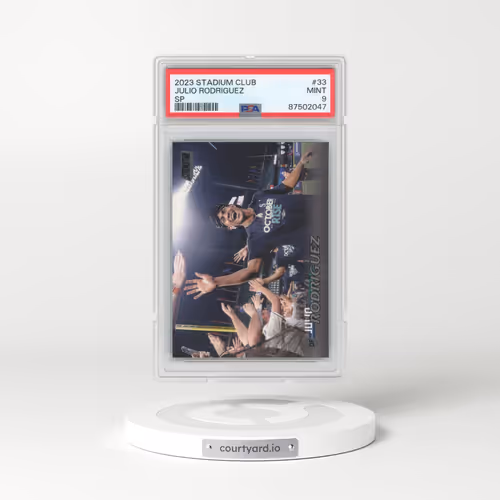 2023 Topps Stadium Club #33 Julio Rodriguez - Variation (PSA 9 MINT)
