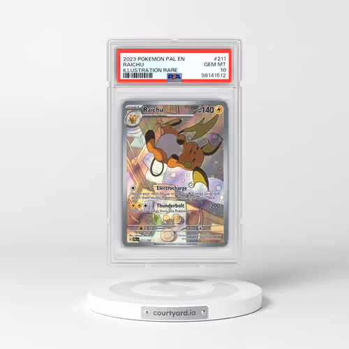 2023 Pokémon Pal EN-Paldea Evolved #211 Raichu - Illustration Rare (PSA 10 GEM MINT)