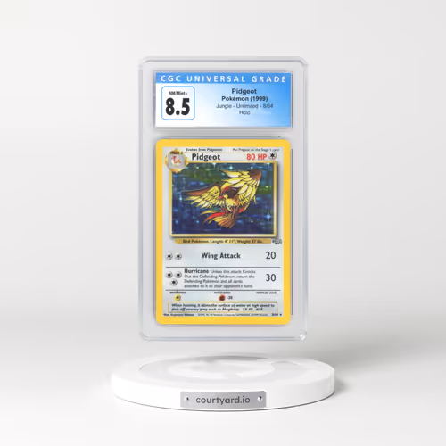 1999 Jungle #8 Pidgeot - Holo (CGC 8.5 NM-MT+)