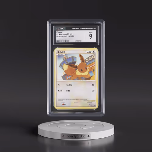2010 Undaunted #47/90 Eevee (CGC 9 MINT)