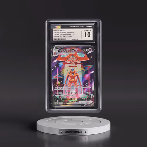 2022 VSTAR Universe #222/172 Deoxys VMAX - Special Art Rare Holo (CGC 10 GEM MINT)