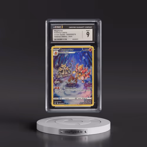 2023 Crown Zenith #GG03/GG70 Magmortar - Galarian Gallery Holo (CGC 9 MINT)