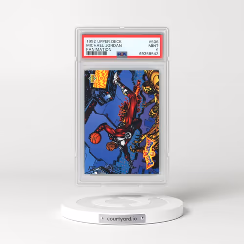 1992 Upper Deck #506 Michael Jordan - Fanimation (PSA 9 MINT)