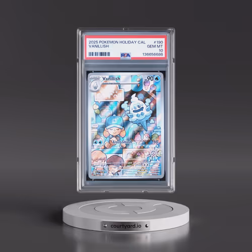 2025 Pokémon Holiday Calendar #190 Vanillish (PSA 10 GEM MINT)