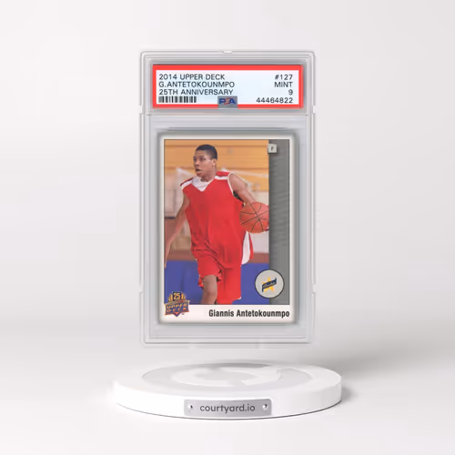 2014 Upper Deck 25th Anniversary #127 Giannis Antetokounmpo (PSA 9 MINT)