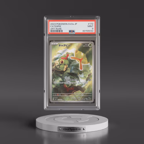 2023 Pokémon Sv2a-Pokemon 151 #172 Caterpie - Art Rare (PSA 9 MINT)