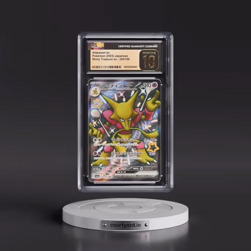 2023 Shiny Treasure ex #326/190 Alakazam ex - Shiny Super Rare Holo (CGC 10 PRISTINE)