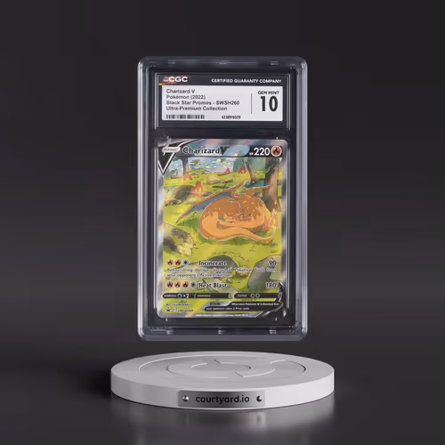 2017 Black Star Promos - Sword & Shield #SWSH260 Charizard V - Ultra-Premium Collection (Holo) (CGC