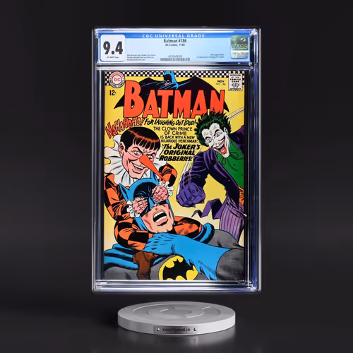 Batman #186 CGC 9.4 Off-white Pages (DC Comics, 11/66) - Universal