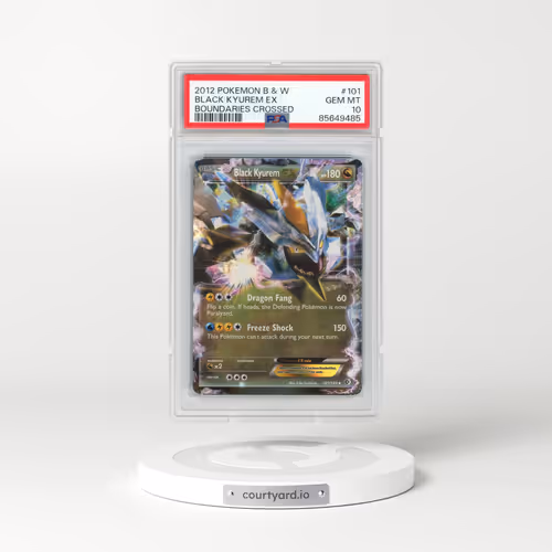 2012 Pokémon Black & White Boundaries Crossed #101 Black Kyurem EX - Holo (PSA 10 GEM MINT)