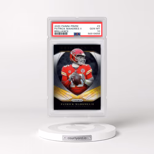 2020 Panini Prizm Brilliance #9 Patrick Mahomes II (PSA 10 GEM MINT)