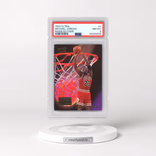 1993 Ultra Inside/Outside #4 Michael Jordan (PSA 8 NM-MT)