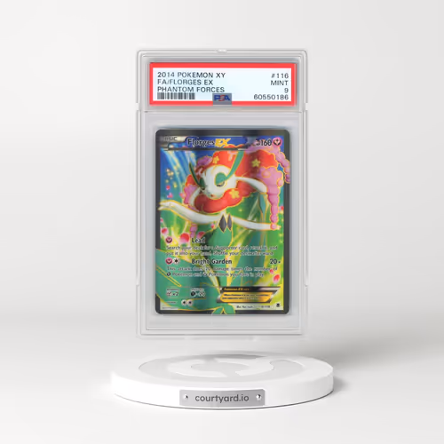 2014 Pokémon XY Phantom Forces #116 Florges EX - Holo Full Art (PSA 9 MINT)