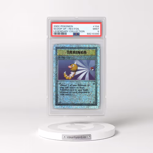 2002 Pokémon Legendary Collection #104 Scoop Up - Reverse Foil (PSA 9 MINT)