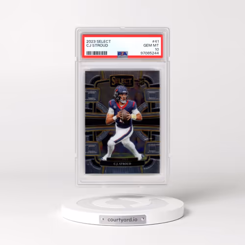 2023 Panini Select #41 CJ Stroud (PSA 10 GEM MINT)