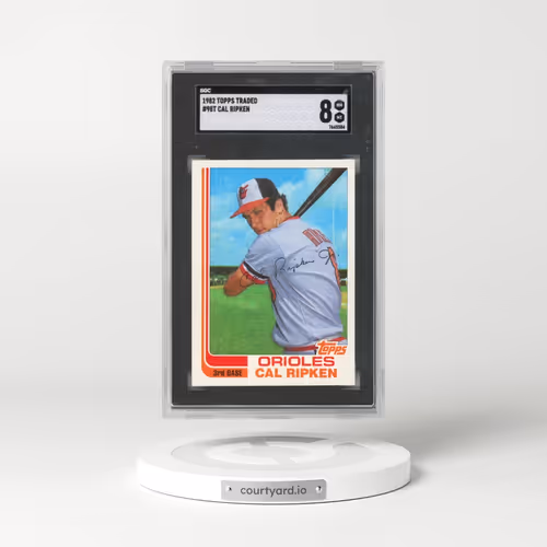1982 Topps Traded #98T Cal Ripken (SGC 8 NM-MT)