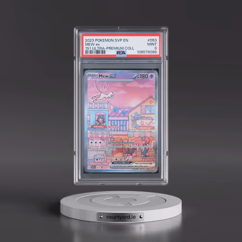 2023 Pokémon Svp EN-SV Black Star Promo #053 Mew EX - Holo 151 Ultra-Premium Collection (PSA 9 MINT)
