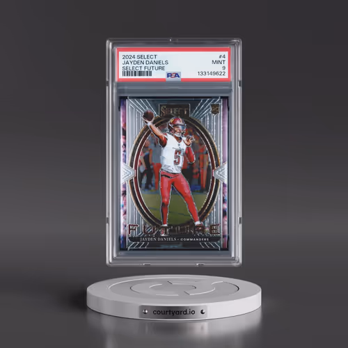 2024 Panini Select Select Future #4 Jayden Daniels (PSA 9 MINT)