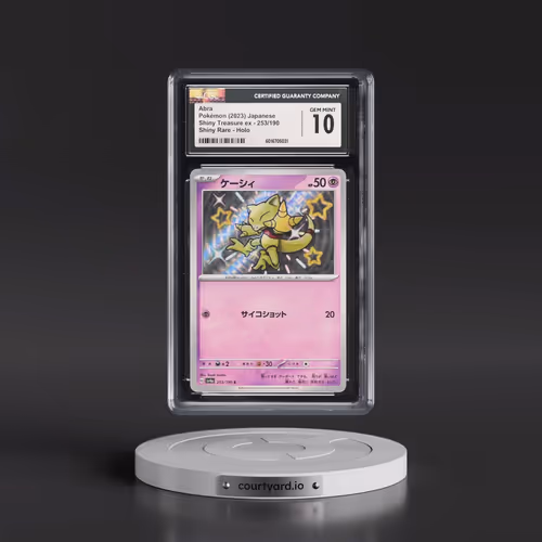 2023 Shiny Treasure ex #253/190 Abra - Shiny Rare Holo (CGC 10 GEM MINT)